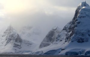 Mountains on the Antarctic Peninsula - Source: Jacques, Kelly. Mountains on the Antarctic Peninsula. Digital Image. National Science Foundation, April 7, 2010