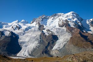 Melting Glacier - Source: Selivanov, Fedor. Melting Glaciers in the Swiss Alps. Digital Image. Shutterstock, [Date Published Unknown]